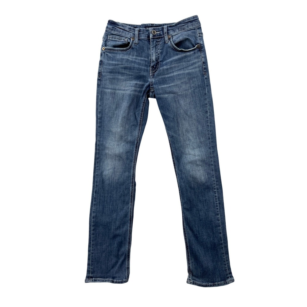 BKE Jake Straight Jeans Men 30x32 (fits 29x30) Medium Wash Stretch Denim Y2K